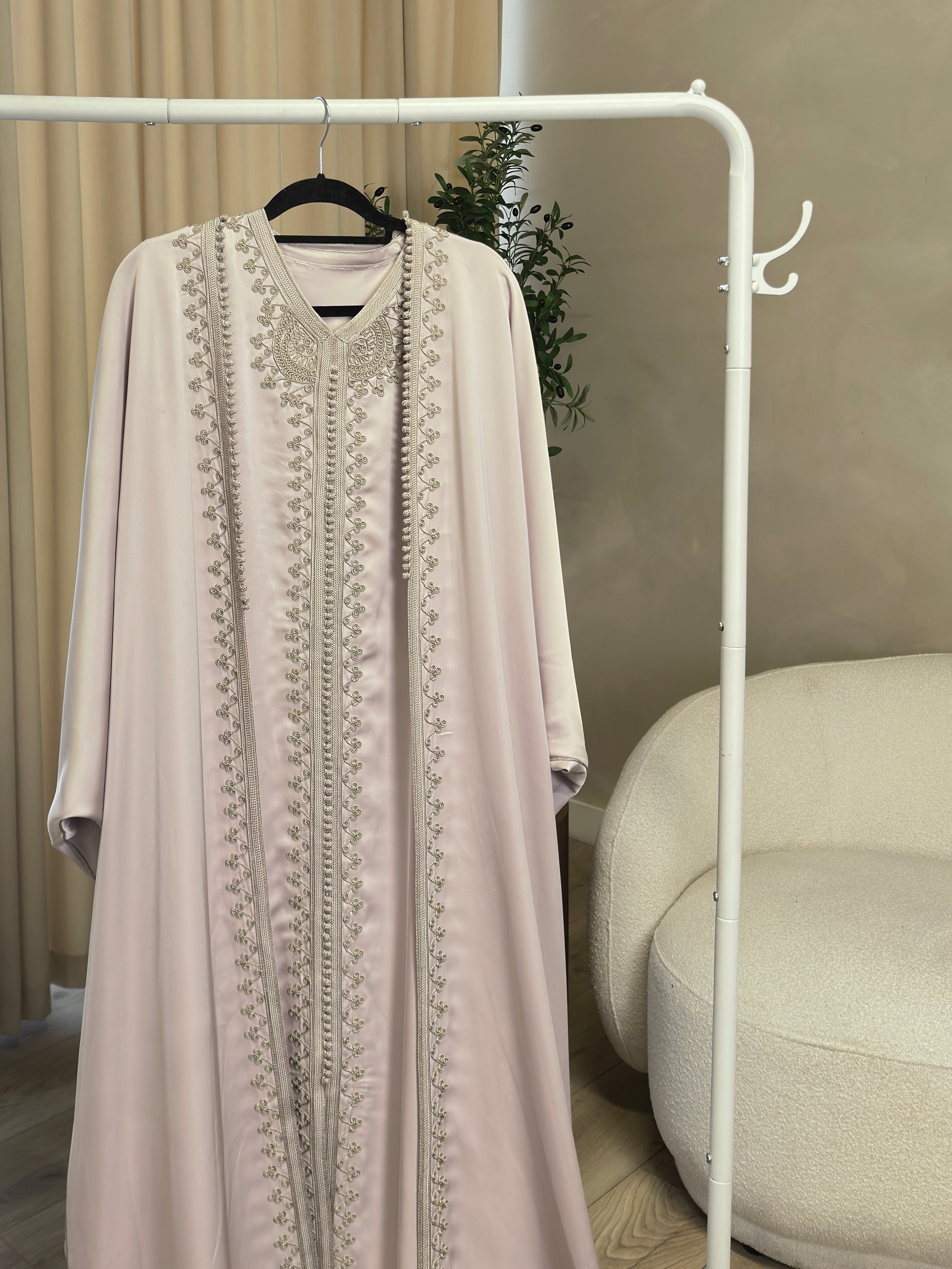 Lilac Two Piece Caftan