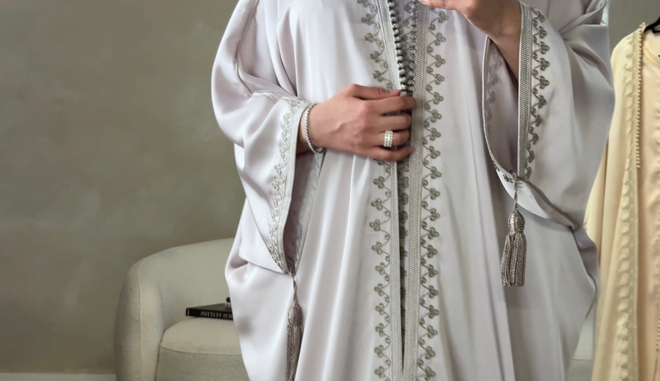Lilac Two Piece Caftan