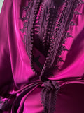 Deep Fuchsia Two Piece Set Caftan