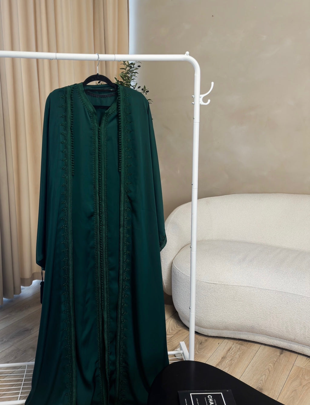 Royal Green Two Piece Caftan