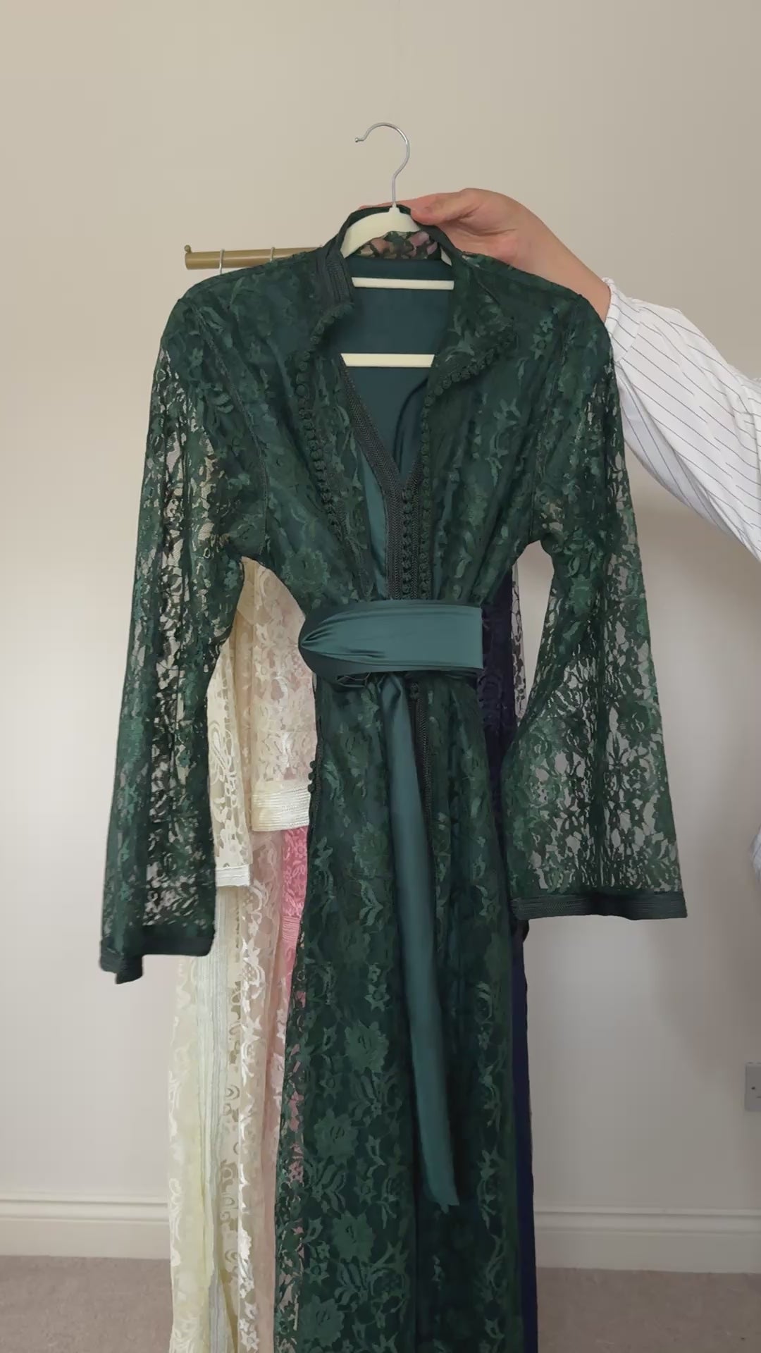 Royal Green High Neck Takshita