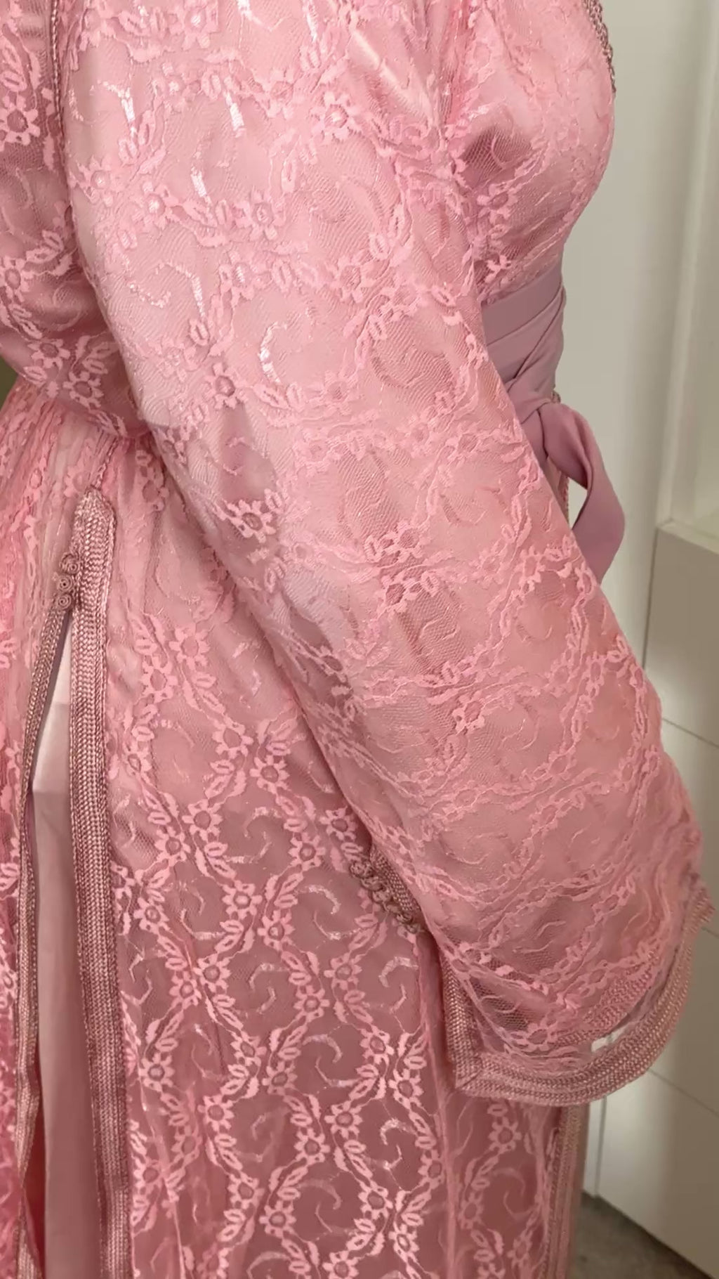Blush Pink Lace Takshita